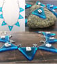 Handmade Fused Glass Personalised Name Bunting - Customised 3D Name Plaque - Image 10