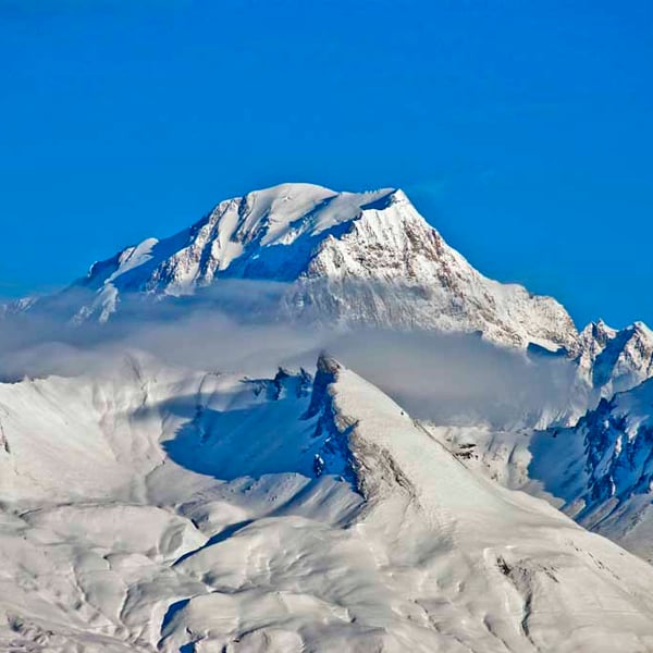 Mont Blanc Les Arcs French Alps France Photograph Print