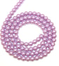 6mm, 8mm Purple Glass Pearl Beads, for Jewellery Making, Wedding Bridal Pearls - Image 6