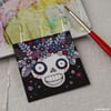 floral skull (purple) - original twinchie 