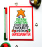 Christmas Card From Your Favourite Granddaughter Christmas Card Grandparents - Image 8