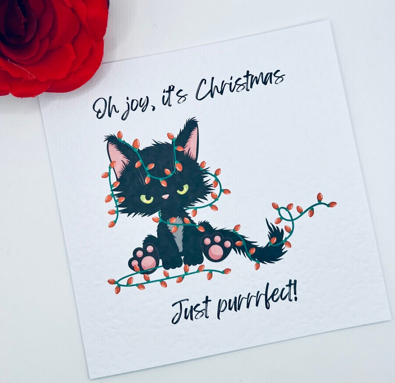 Grumpy Cat Christmas Card