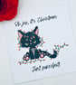 Grumpy Cat Christmas Card - Image 1