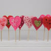 Heart Cake Toppers