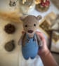 Digital PDF pattern Cottage Style Bear Amigurumi Crochet Pattern, Woodland Toy - Image 5