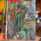 30.5cm x 40.5cm oil painting on canvas board - "Finding Peace"