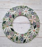 Summer Floral Wreath Mosaic 