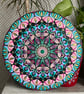 Large Colourful Mandala Wall Art
