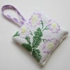 Vintage Embroidered Lavender Bag