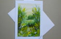 original hand painted cards