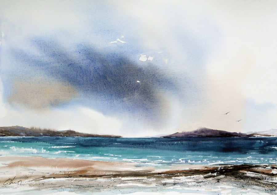 Passage, Original Watercolour Painting.