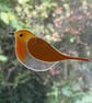 Fused glass robin - Image 5