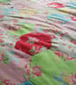 Patchwork Quilt Hexagon bedspread Single Size Throw - Image 7