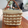 Tan and Cream Handbag