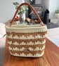Tan and Cream Handbag