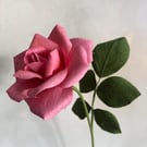 Paper flowers - pink rose