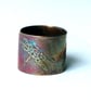 Etched copper dragonfly ring - adjustable size - Image 4