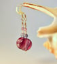 Fluorite Earrings With Gold Vermeil Wires - Handmade In Devon - Image 5