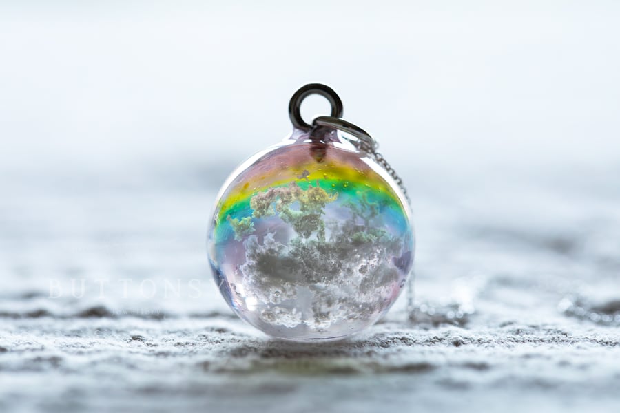 Rainbow Cloud Necklace