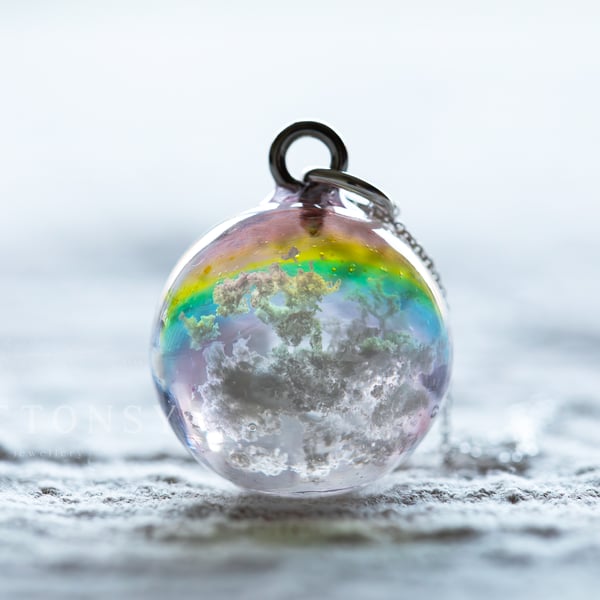 Rainbow Cloud Necklace