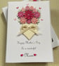 Personalised Handmade Mother's Day Card Gift Boxed Mum Mom Nan Birthday Keepsake - Image 1