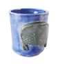 Manatee Mug - Hand Built Stoneware Pottery - Image 3