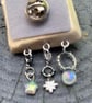 Green Glass Eye Brooch  - Image 4