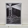 Lighthouse Print A5