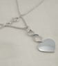 Large Handmade Sterling Silver Heart Pendant – Love & Unity Jewellery - Image 2