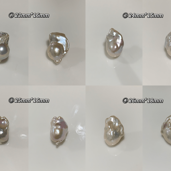 Large Fireball Baroque Pearl Pendant