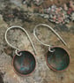 Verdigris Copper Earrings - Image 1