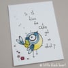 time for cake - original aceo