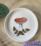 Handmade Small Toadstool Ceramic Dish - Image 3