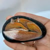 Sleepy  Fox  Hand Painted Stone Rock Art Paperweight
