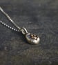  Recycled Silver and Gold Pebble Necklace  - Image 7