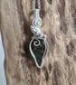Natural Blue Labradorite & 925 Silver Necklace Pendant Gift Crystal Jewellery - Image 8
