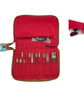 Interchangeable knitting needle case, fully zip around knit pro case,  - Image 3