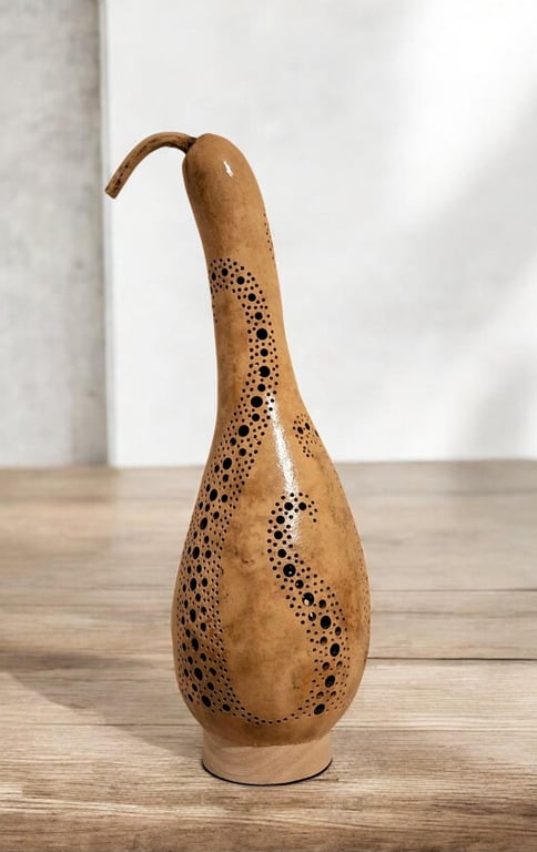 Long Swirls 2 Gourd Lamp Night Light