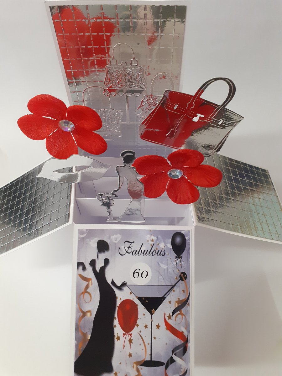 Ladies 60th Birthday Card
