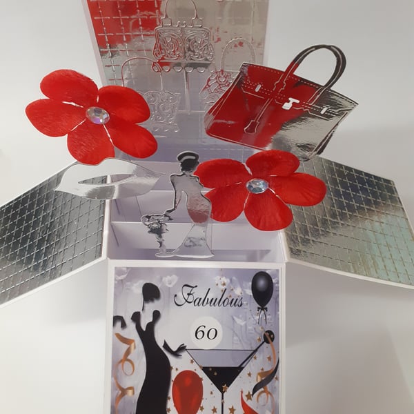 Ladies 60th Birthday Card