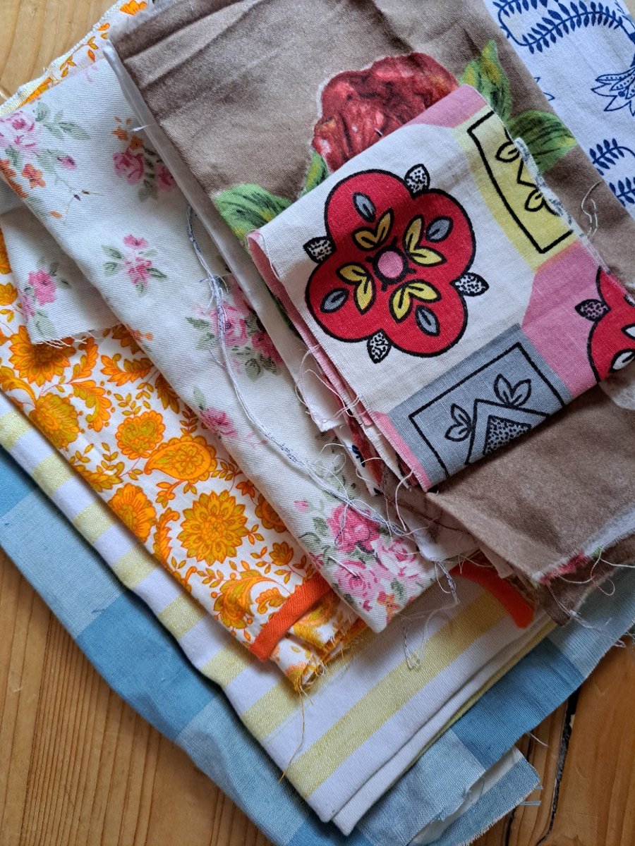 Vintage fabric haul