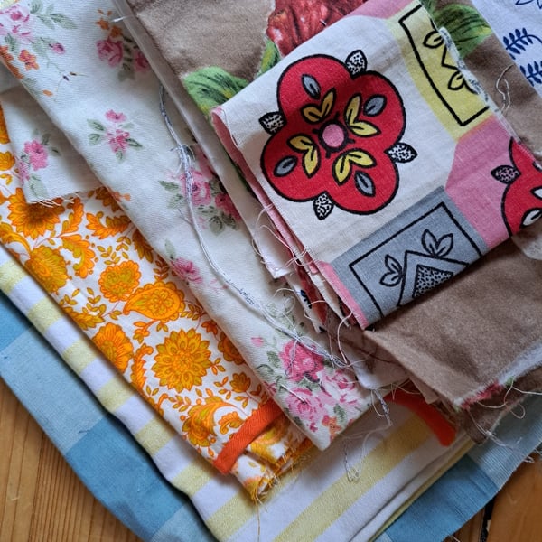 Vintage fabric haul