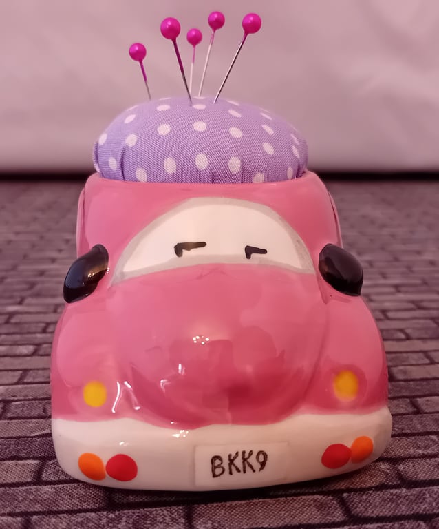 Novelty Pin Cushion – Egg Cup with Personality