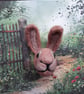 Needle Felted Hare Brooch  - Image 3