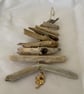 Driftwood Christmas Tree with Shamrock Charm. - Image 4