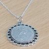 Fine Pendant 1922 Lucky sixpence 99th Birthday plus a Sterling Silver 18in Chain