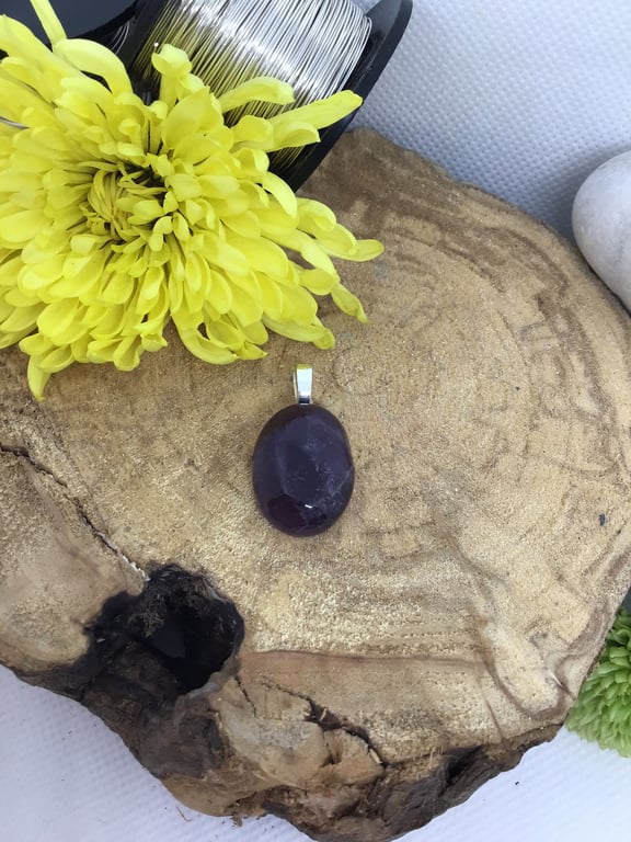 Small Amethyst Pendant EN850