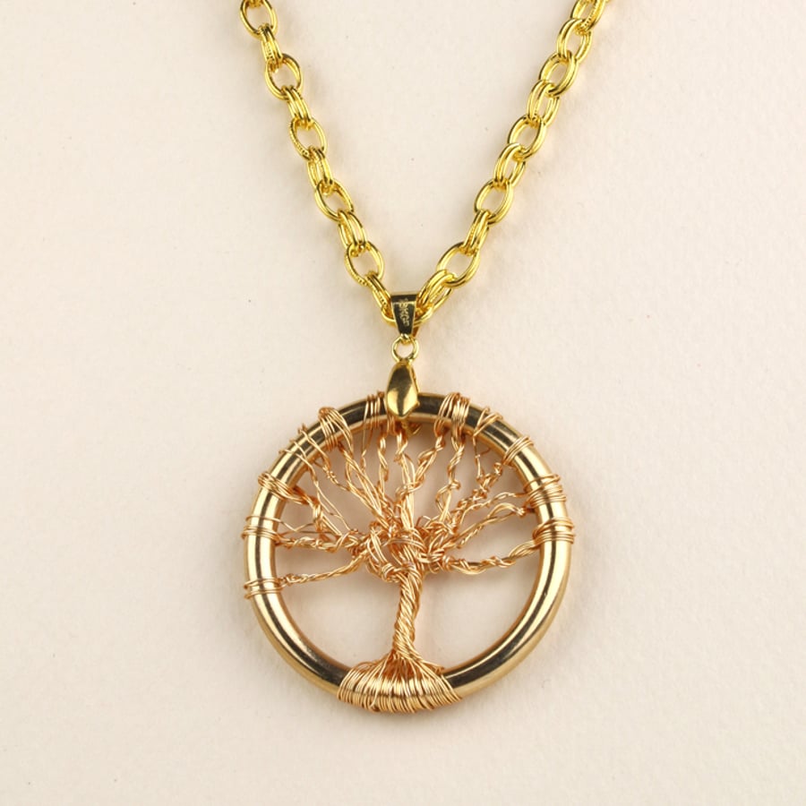 W015 SMALL TREE OF LIFE NECKLACE