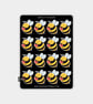 Funny Vinyl Sticker Sheet For Adults - Cute Bee
