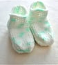 Baby's Knitted Pixie 3 Piece Hat Set, Baby Clothes, Baby Shower Gift  - Image 4